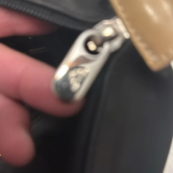 Black leather Arcadia bag. Euc - Picture 7 of 7